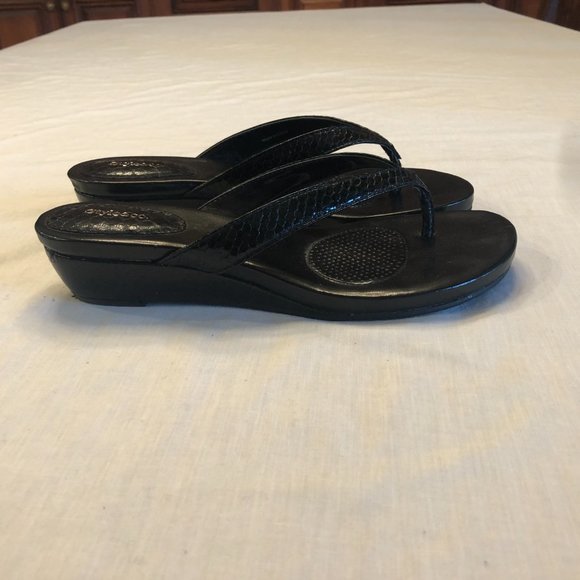 Style & Co. Black Sandals Size 8 - Picture 7 of 10